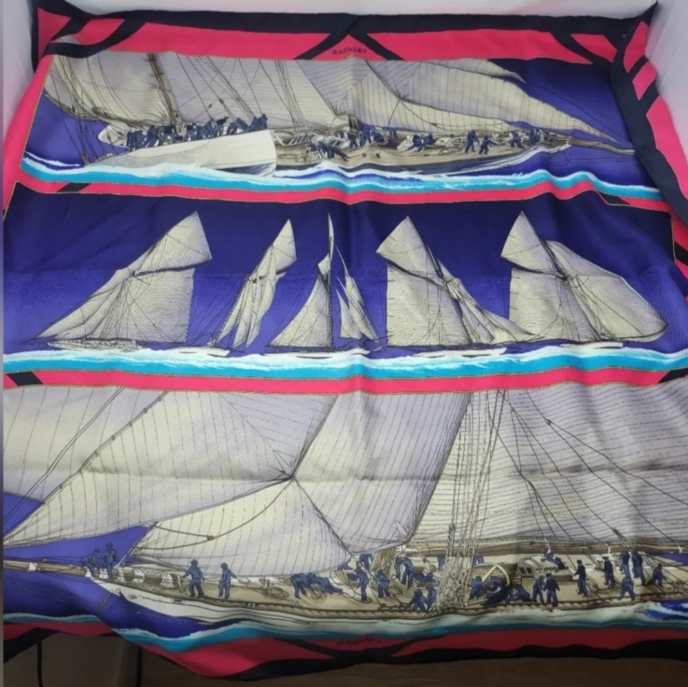Hermes Silk Scarf with Box - Picture 2 of 10
